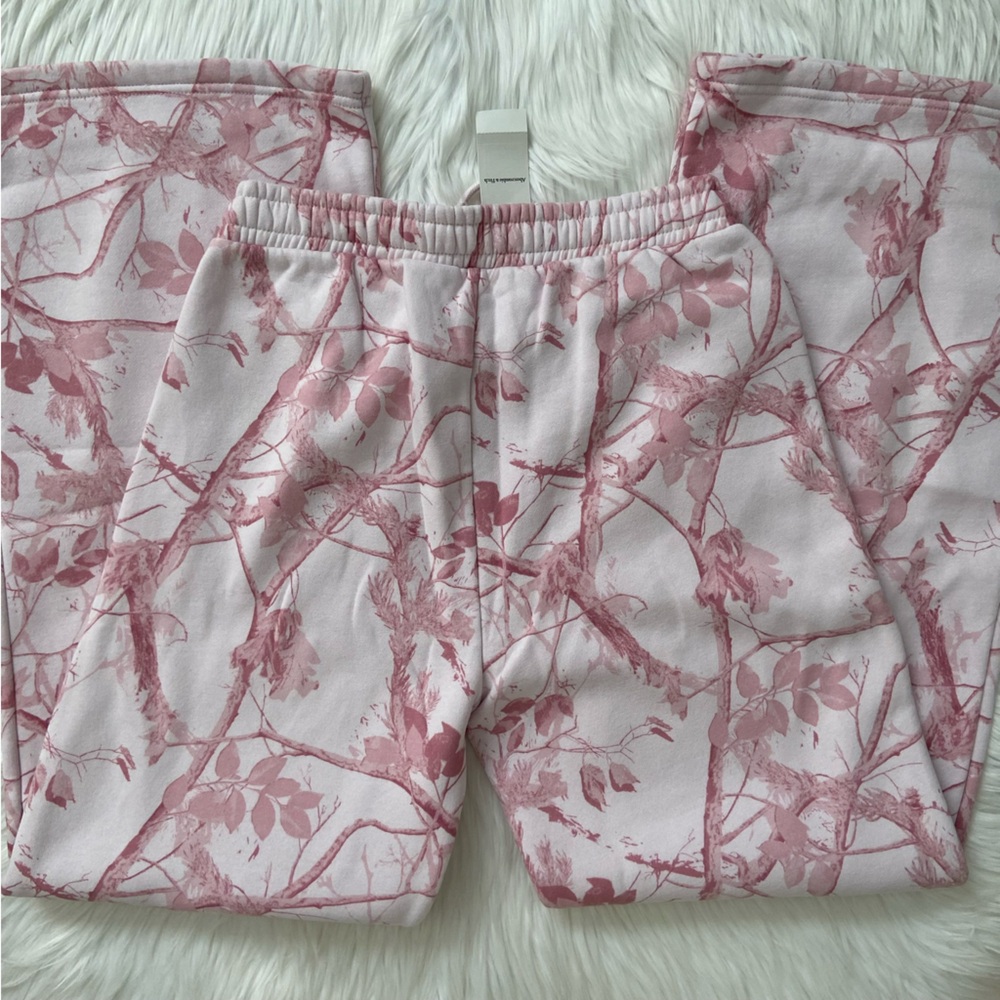 sunday pink camo wide-leg matching set - Picture 16 of 16